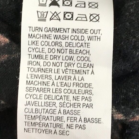 Lucky Brand Circle Diamond Smocked Blouse Women's Size Small Stretch Knit Boho - Picture 11 of 11